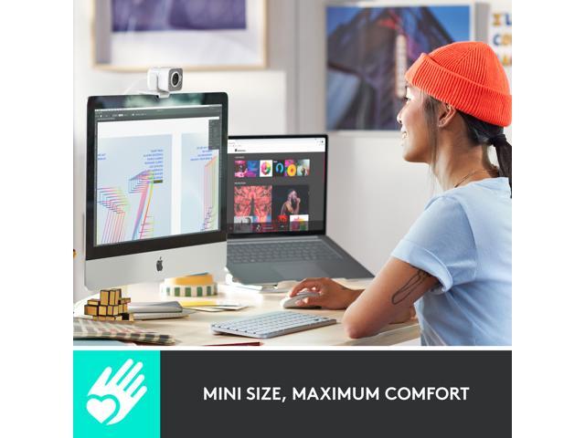 Logitech MX Keys Mini for Mac Minimalist Wireless Keyboard, Compact, Bluetooth, Backlit Keys, USB-C, Tactile Typing, Compatible with MacBook Pro,...