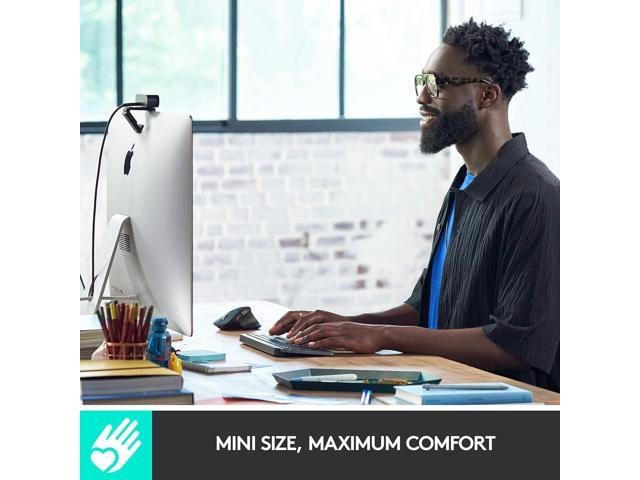 Logitech - MX Keys Mini For Business Compact Wireless Scissor Keyboard with Logi Bolt Technology - Graphite - image 9