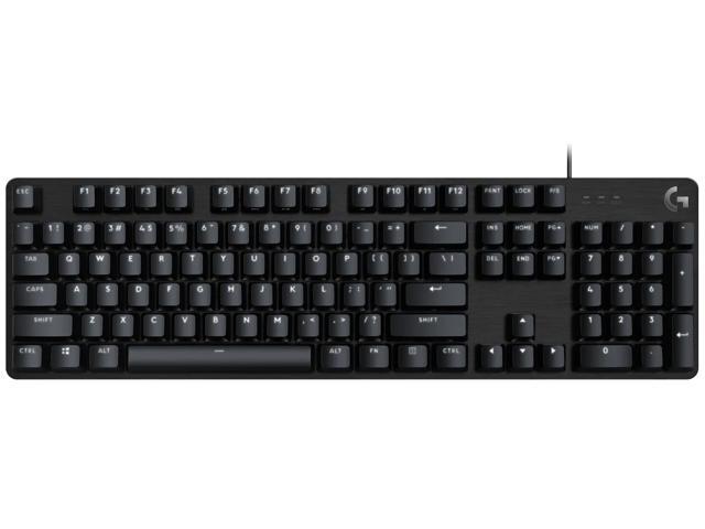 Logitech G413 SE Mechanical Gaming Keyboard, Tactile Switches, Full Size, Durable Aluminum Top Plate, PC Gaming