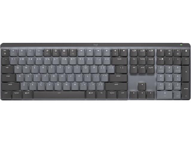 Logitech - MX Mechanical Full size Wireless Mechanical Tactile Switch Keyboard for Windows/macOS with Backlit Keys - Graphite - image 11