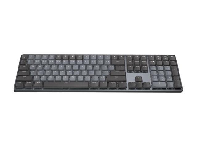 Logitech - MX Mechanical Full size Wireless Mechanical Tactile Switch Keyboard for Windows/macOS with Backlit Keys - Graphite - image 12