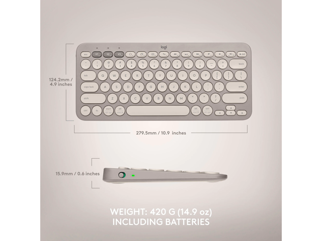 Logitech 920-011134 K380 Multi-Device Bluetooth Keyboard