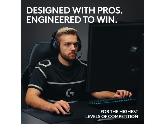 Logitech - PRO X TKL LIGHTSPEED Wireless Mechanical Linear Switch Gaming Keyboard with LIGHTSYNC RGB for PC - Black - image 3