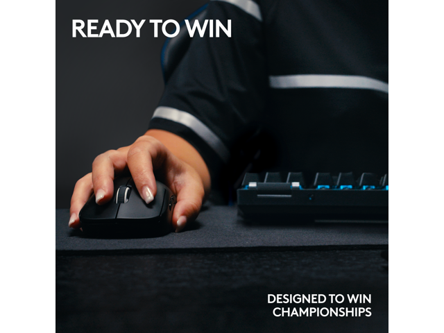 Logitech - PRO X TKL LIGHTSPEED Wireless Mechanical Linear Switch Gaming Keyboard with LIGHTSYNC RGB for PC - Black - image 7