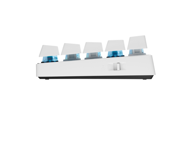 Logitech - PRO X 60 LIGHTSPEED TKL 60% Wireless Mechanical GX Optical Tactile Switch Gaming Keyboard with LIGHTSYNC RGB for PC - White - image 4