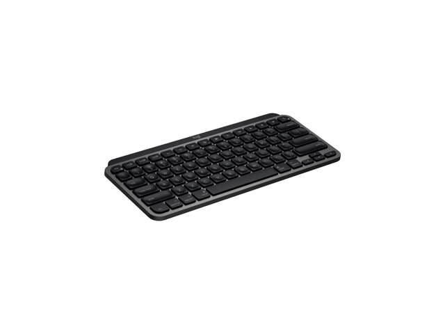Logitech - MX Keys Mini TKL Wireless Bluetooth Scissor Mini MX Keys Switch Keyboard for Apple mac OS, iPad OS with Backlit Keys - Space Gray - image 3