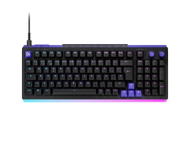 Logitech - G512 X 75 Full-size DUAL SWAP Hot-Swappable TMR Analog / Mechanical Gaming Keyboard for PC, Mac with LIGHTSYNC RGB - Black - image 2
