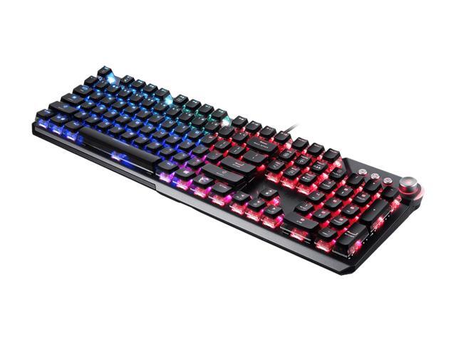MSI Vigor GK71 Sonic AM Mechanical RGB Gaming Keyboard with MSI Sonic Red Switches with wrist rest