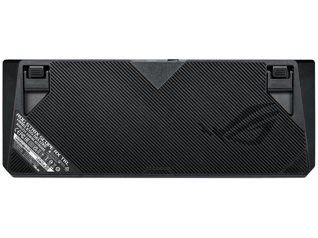 ASUS ROG Strix Scope RX TKL Wireless Deluxe - 80% Gaming Keyboard, Tri-Mode Connectivity (2.4GHz RF, Bluetooth, Wired), ROG RX Red Optical...