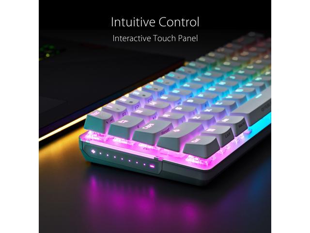 ASUS ROG Falchion Ace 65% RGB Compact Mechanical Gaming Keyboard, Lubed ROG NX Brown Switches & Stabilizers, Sound-Dampening Foam, PBT Keycaps,...