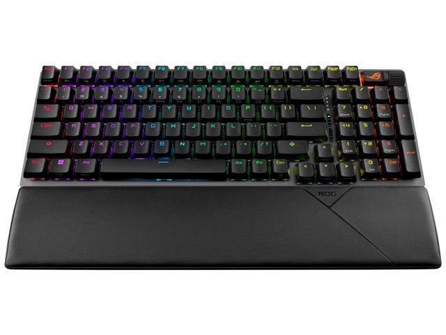 ASUS - ROG Strix Scope II 96 Full Size Wireless Mechanical Gaming Keyboard with Hot-Swappable ROG NX Snow Switches - Black - image 6