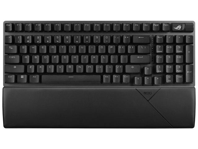 ASUS - ROG Strix Scope II 96 Full Size Wireless Mechanical Gaming Keyboard with Hot-Swappable ROG NX Snow Switches - Black - image 3