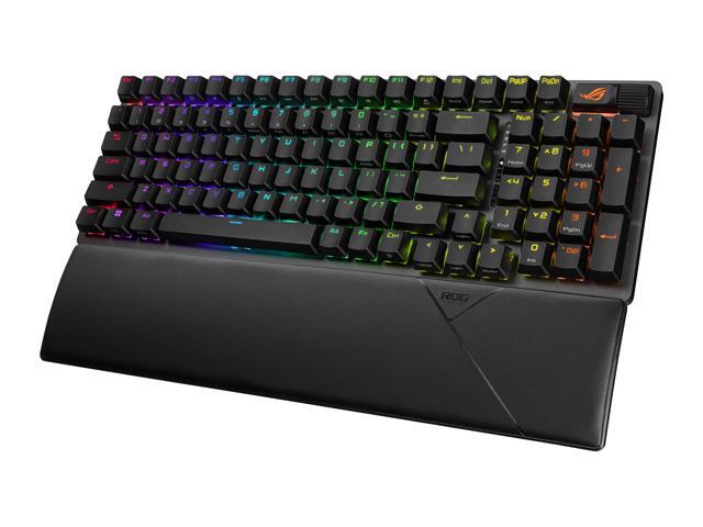 ASUS - ROG Strix Scope II 96 Full Size Wireless Mechanical Gaming Keyboard with Hot-Swappable ROG NX Snow Switches - Black - image 7