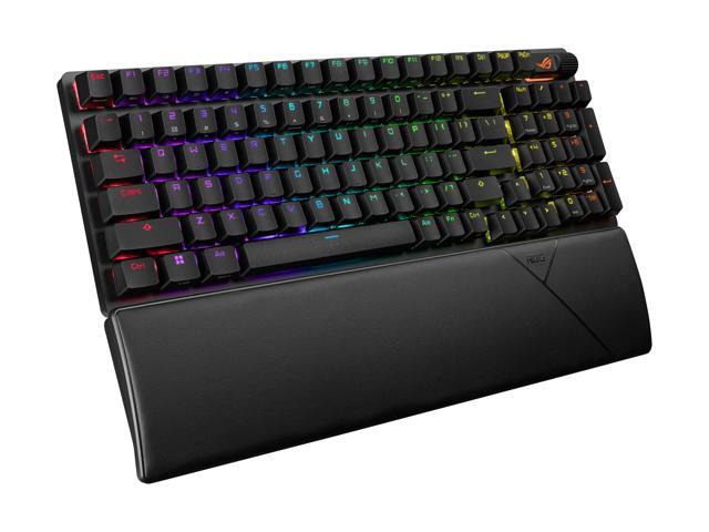 ASUS - ROG Strix Scope II 96 Full Size Wireless Mechanical Gaming Keyboard with Hot-Swappable ROG NX Snow Switches - Black - image 10