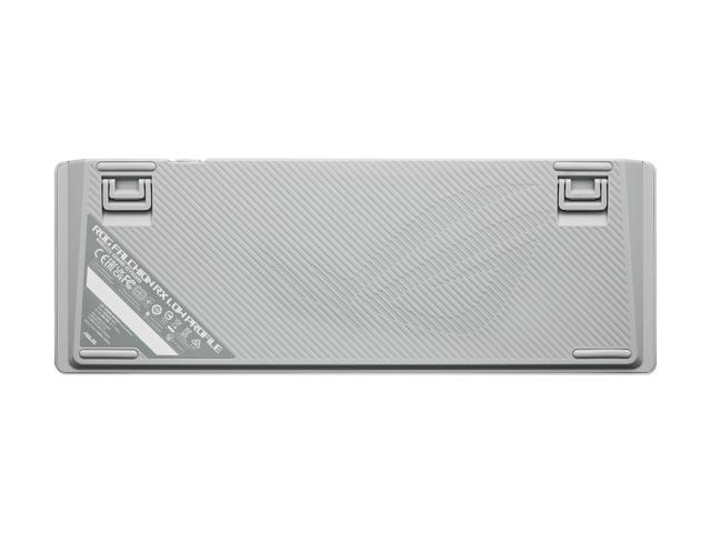ASUS - ROG Falchion RX 65% Wireless Optical Gaming Keyboard with ROG RX Low-Profile Switches - White - image 3