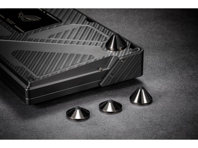 ASUS - ROG Azoth Extreme 75% Wireless Mechanical Gaming Keyboard with ROG NX Snow Linear Switches and Color OLED Touchscreen - Black - image 11