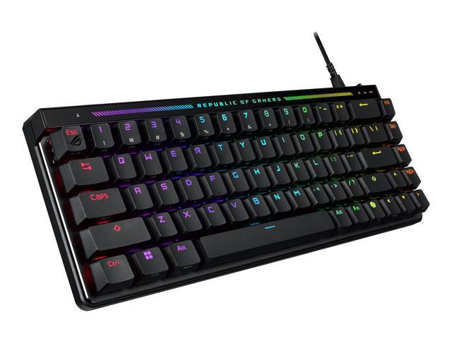 ASUS - ROG Falchion Ace 65% Wired Analog Gaming Keyboard with ROG HFX Magnetic Switches and Rapid Trigger Toggle - Black - image 7