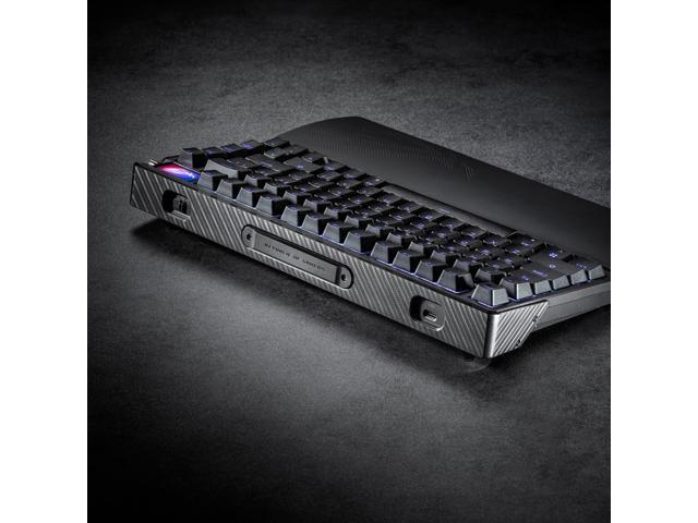 ASUS ROG Azoth Extreme Wireless Mechanical Gaming Keyboard - 75% TKL, ROG NX Storm Clicky Switches, PBT Keycaps, Aluminum Chassis, Carbon Fiber,...