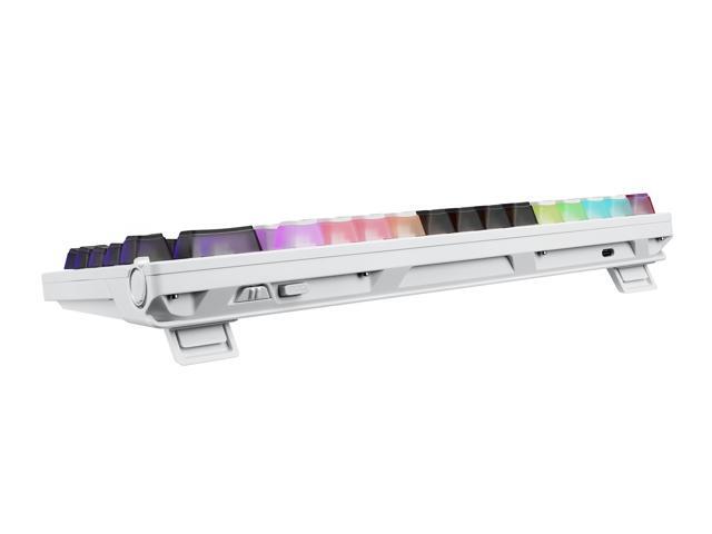 ASUS - ROG Azoth X 75% Wireless Mechanical RGB Gaming Keyboard with Hot-Swappable ROG NX Snow Switches - White - image 10