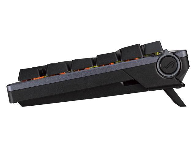 ASUS ROG Azoth 75 Wireless DIY Custom Gaming Keyboard - OLED display, Hot-Swappable Pre-lubed ROG NX Storm Switches & Keyboard Stabilizers, PBT...