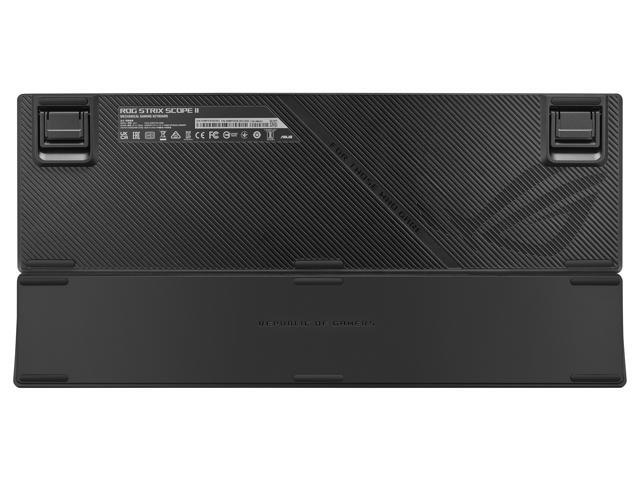 ASUS - ROG Strix Scope II X Full-size Wired Mechanical RGB Gaming Keyboard with Hot-Swappable ROG NX Snow Switches - Black - image 7