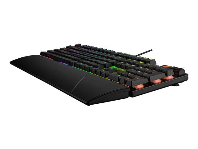 ASUS - ROG Strix Scope II X Full-size Wired Mechanical RGB Gaming Keyboard with Hot-Swappable ROG NX Snow Switches - Black - image 4