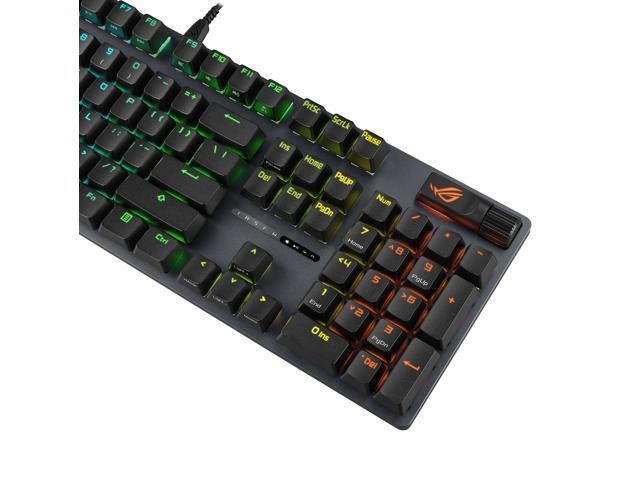 ASUS - ROG Strix Scope II X Full-size Wired Mechanical RGB Gaming Keyboard with Hot-Swappable ROG NX Snow Switches - Black - image 5