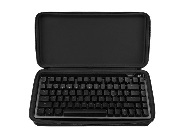ASUS ROG Falchion Ace 75 HE Wired Analog/Hall Effect Gaming Keyboard - 75% TKL, USB, Hot Swappable HFX V2 Magnetic Switch, Rapid Trigger, 8KHz...