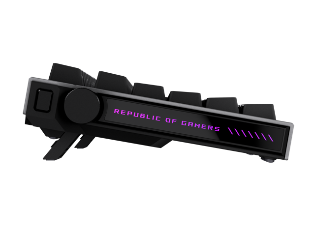 ASUS - ROG Strix Morph 96% Wireless Mechanical RGB Gaming Keyboard with Hot-Swappable ROG NX Snow Switches - Black - image 6
