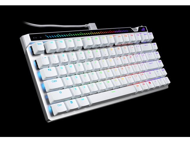 ASUS ROG Falchion Ace 75 HE Wired Analog/Hall Effect Gaming Keyboard 75% TKL, USB, Hot Swappable HFX V2X Magnetic Switch, Rapid Trigger, 8KHz...