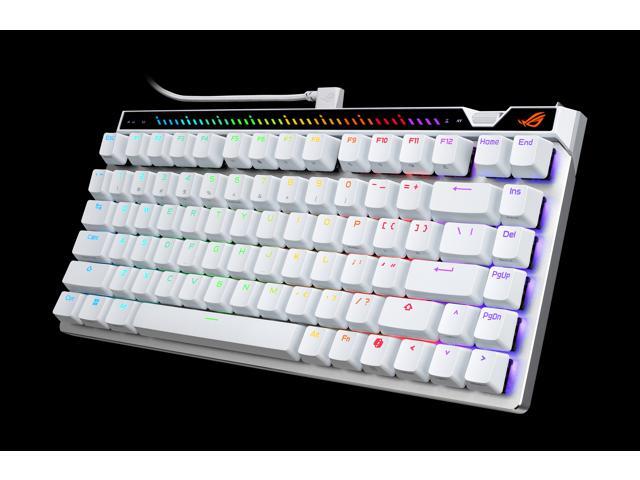 ASUS ROG Falchion Ace 75 HE Wired Analog/Hall Effect Gaming Keyboard 75% TKL, USB, Hot Swappable HFX V2X Magnetic Switch, Rapid Trigger, 8KHz...