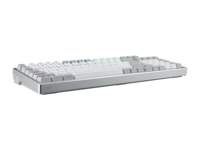 ASUS - ROG Azoth 96% Wireless Magnetic Hall Effect RGB Gaming Keyboard with Hot-Swappable ROG HFX V2 Switches - White - image 3
