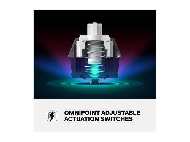 SteelSeries - Apex Pro V2 Full Size Wired Mechanical OmniPoint Adjustable HyperMagnetic Gaming Keyboard with Rapid Tap - Black - image 7