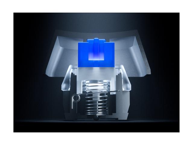 SteelSeries - Apex 5 Full Size Wired Mechanical Hybrid Blue Tactile & Clicky Switch Gaming Keyboard with RGB Backlighting - Black - image 7