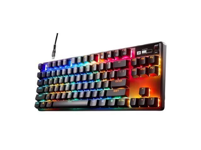 SteelSeries - Apex Pro TKL Gen 3 Wired Mechanical OmniPoint Adjustable HyperMagnetic Gaming Keyboard with Rapid Tap - Black - image 4