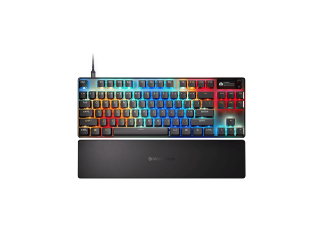 SteelSeries - Apex Pro TKL Gen 3 Wired Mechanical OmniPoint Adjustable HyperMagnetic Gaming Keyboard with Rapid Tap - Black - image 3