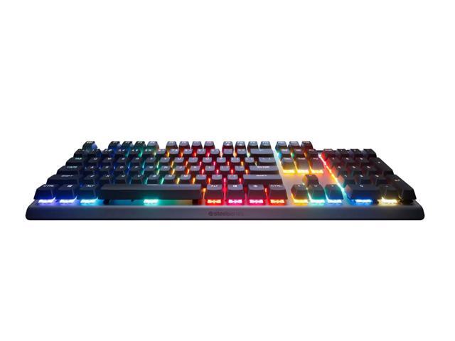 SteelSeries - Apex Pro Gen 3 Full Size Wired Mechanical OmniPoint Adjustable Gaming Keyboard with Rapid Tap - Black - image 4