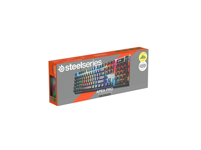 SteelSeries - Apex Pro Gen 3 Full Size Wired Mechanical OmniPoint Adjustable Gaming Keyboard with Rapid Tap - Black - image 7