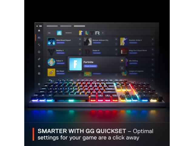 SteelSeries - Apex Pro Gen 3 Full Size Wired Mechanical OmniPoint Adjustable Gaming Keyboard with Rapid Tap - Black - image 11