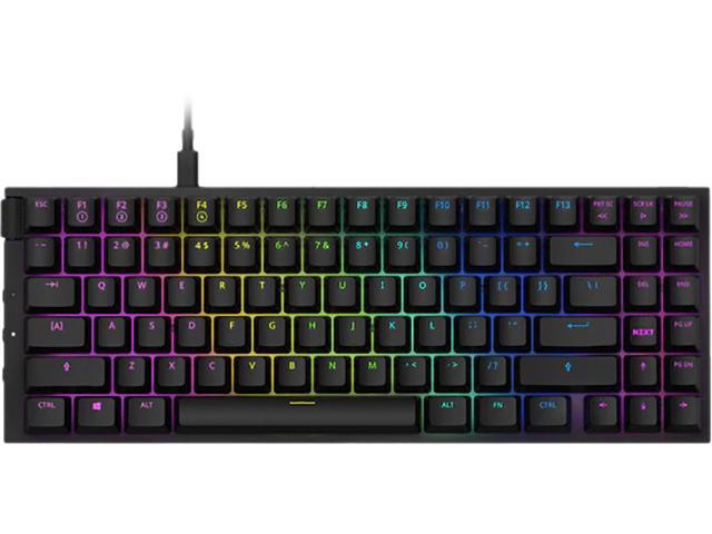 NZXT Function Mini TKL Mechanical Keyboard - KB-175US-BR - PC Gaming Mechanical Keyboard - MX Compatible Switches - Hot Swappable Key Switch.