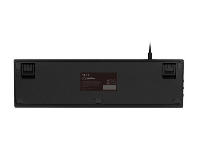 NZXT Function Mechanical Keyboard - KB-1FSUS-WR - PC Gaming Mechanical Keyboard - MX Compatible Switches - Hot Swappable Key Switch Sockets -...