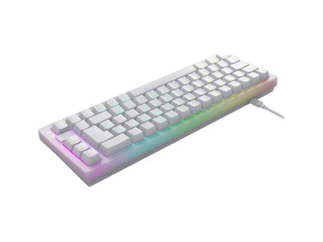 Cherry XTRFY K5V2 Compact Gaming Keyboard - White CX-K5V2-RGB-CPT-TPWHITE-R-US