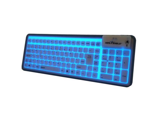 SEAL SHIELD GLOW2 S106G2 Black Wired Keyboard