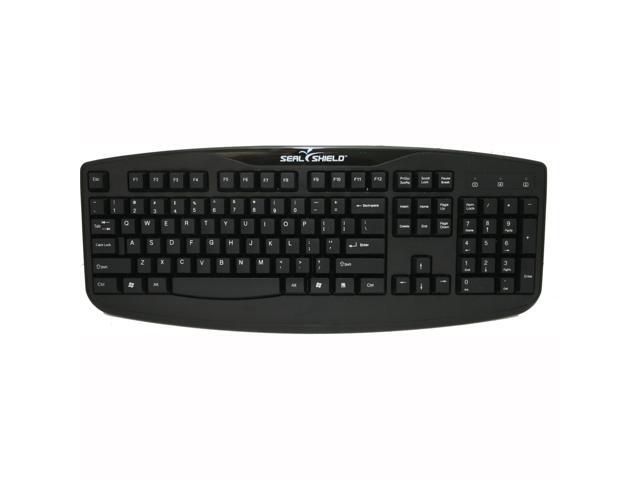 SEAL SHIELD Silver Storm (STK503) Washable Keyboard STK503 Red Keyboard