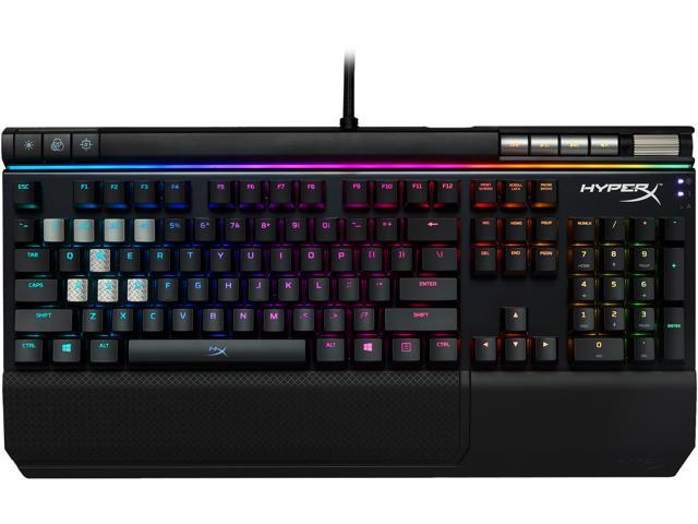 HyperX Alloy Elite Mechanical Gaming Keyboard - Cherry MX Brown, RGB LED