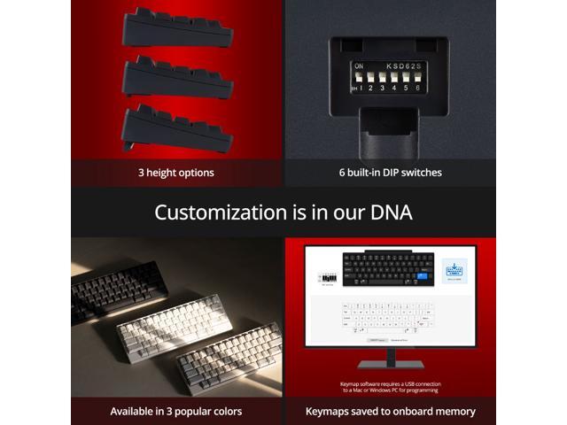 HHKB Professional Classic Type-S Gaming Keyboard CG01000-399208, Compatible with PC and MAC, USB Type-C connection for wired, 2 Year Warranty, Snow