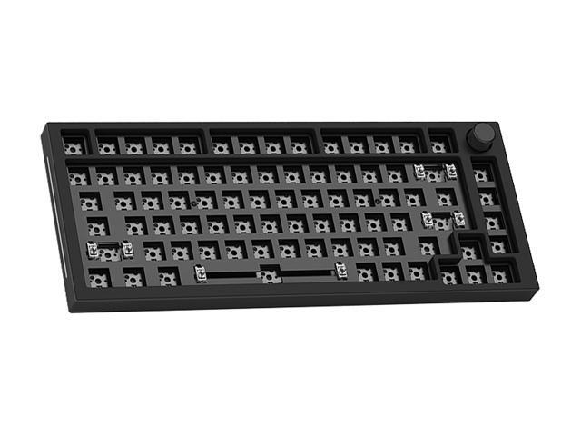 Glorious - GMMK Pro Barebone High Profile Gasket Mounted RGB 75% Wired Mechanical Keyboard - Black - image 3