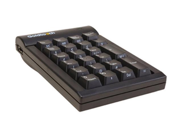 Goldtouch GTC-0077 Black Wired Numeric Keypad