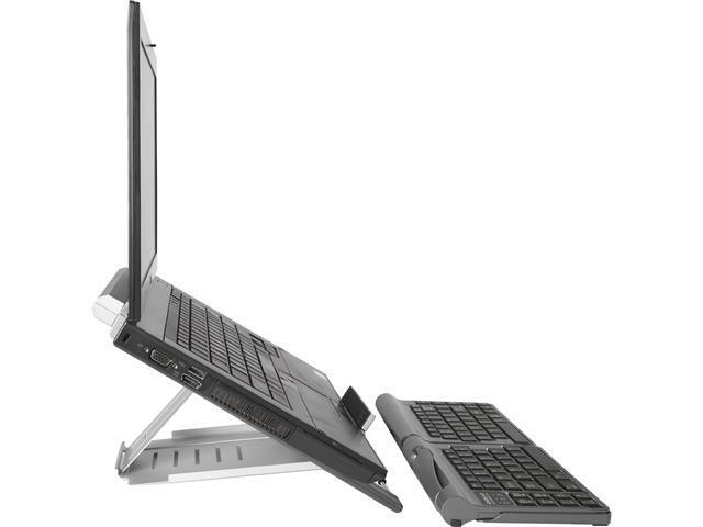 Goldtouch Go! Keyboard GTLS-0099 Keyboard & Notebook Stand Graphite By Ergoguys