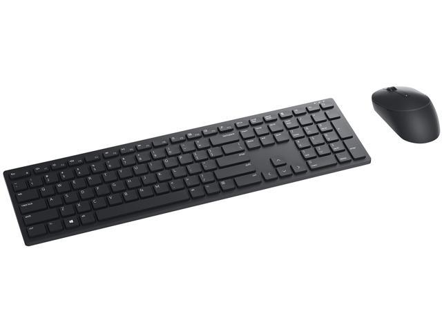 DELL Pro Wireless Keyboard and Mouse KM5221W French Canadian KM5221WBKB-FRC Black 2.4 GHz Wireless Keyboard
